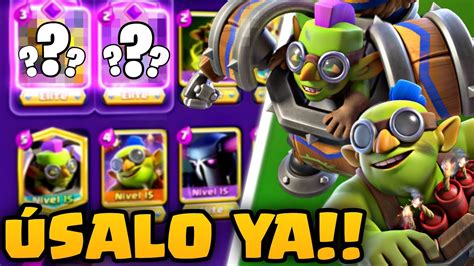 El Mazo Que Debes Usar Para Ganar Clash Royale Youtube