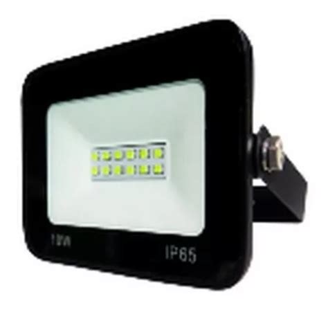 Proyector Led Extraplano Ip W K V Negro Cuotas Sin Inter S