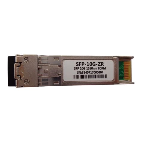 Cisco Sfp G Zr Compatible Gbase Zr Xfp Nm Km Dom Fiber