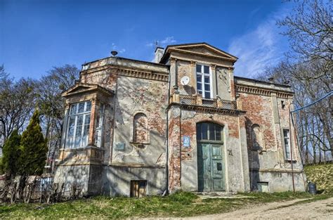 Opuszczone budynki na Pomorzu XIX wieczny dworek w Gdańsku