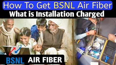 How To Get Bsnl Bharat Air Fiber Connection Bsnl Airfiber