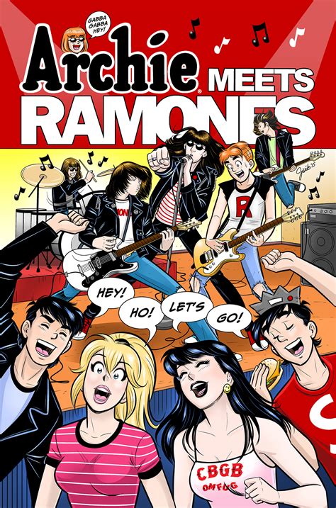 Archie Sdcc Archie Meets Ramones In Rockin New Crossover Comic