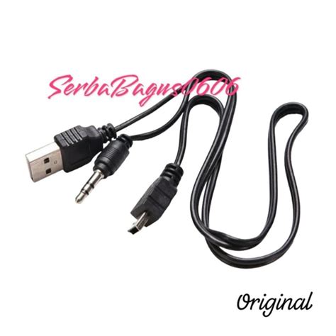 Jual Kabel Data Usb Audio Speaker Mini Nexian 3in1colokan Cass Esia Shopee Indonesia