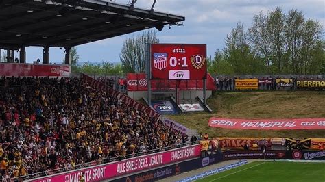 Fsv Zwickau Gegen Sg Dynamo Dresden Youtube