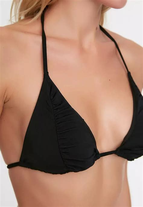 Jual Trendyol Ruched Bikini Top Original Zalora Indonesia