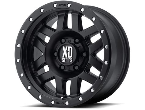 Xd Series Matte Black Xd Machete Wheels Realtruck