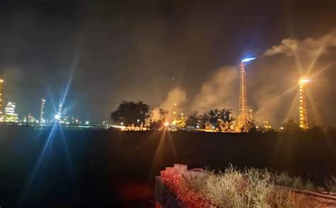 Reportan Estruendo Al Interior De Refinería De Pemex En Tula Grupo