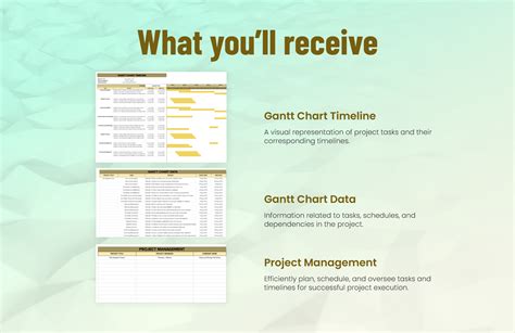 Gantt Chart Timeline Template in Excel, Google Sheets - Download ...