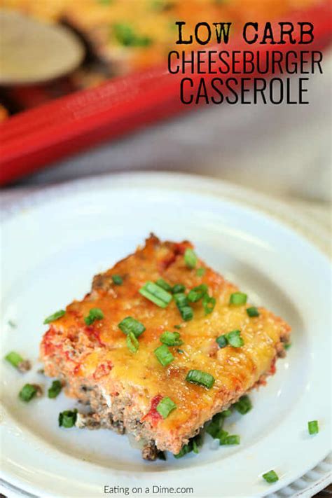 Low Carb Cheeseburger Casserole Recipe So Easy And Keto Friendly