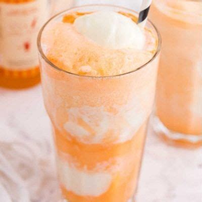 Boozy Creamsicle Float Spaceships And Laser Beams Drinks Alcohol