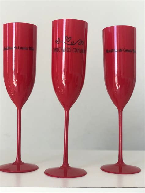 Taça de Champagne 160ml Personalizada Elo7 Produtos Especiais