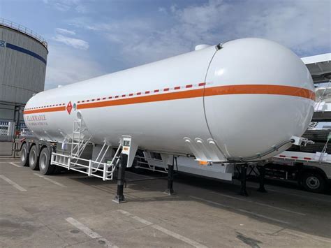 M Lpg Road Tanker For Propane Butane Gas Semi Trailer Truck