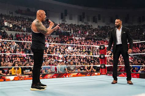 The Rock Calls Out Roman Reigns During Surprise Wwe Comeback Usa Insider