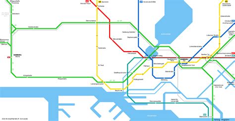 Cool Hamburg Metro Map Metro Map, Subway Map, Transit Map, 51% OFF