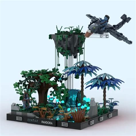 LEGO IDEAS Exploring Pandora Avatar Pandora Diorama