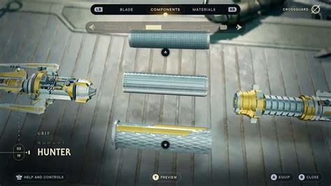 Star Wars Jedi Survivor How To Customize Lightsabers