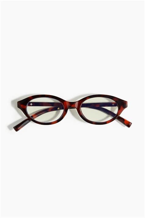 Brille mit Blaulichtfilter - Braun/Schildpattmuster - Ladies | H&M DE