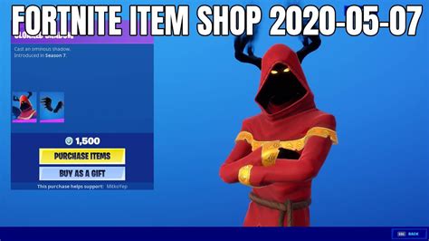 Cloaked Shadow Skin Is Back Fortnite Item Shop Youtube