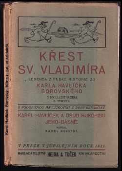 K Est Sv Vladim Ra Legenda Z Rusk Historie Karel Havl Ek