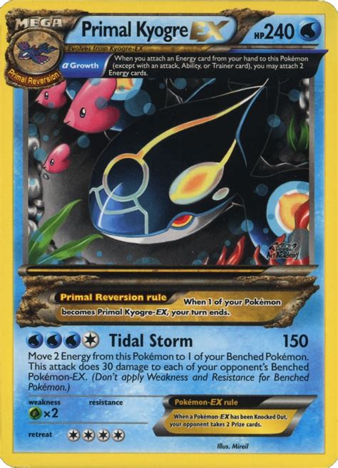 Mireil Primal Kyogre Ex Pokemon Art Academy Competition