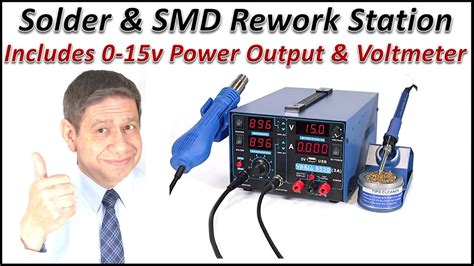 Yihua Soldering And Smd Rework Station Opening Setup And Testing