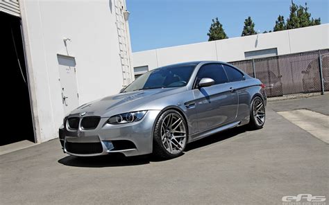 A Space Gray E92 M3 On Ultra Deep Concave F14 Wheels