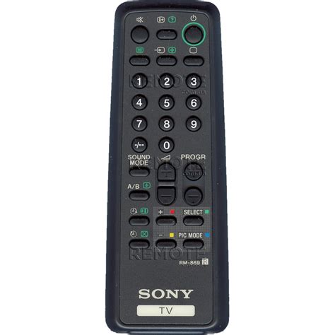 Sony Rm 869 For Crt Old Model Tvs Remote Control Shopee Philippines