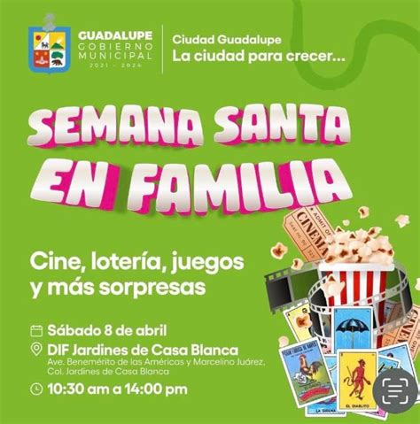 Municipio de Guadalupe on Twitter Este sábado la Semana Santa en