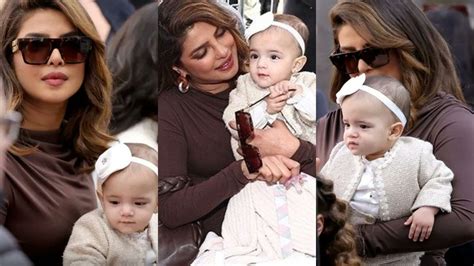 Priyanka Chopra S Daughter Malti S Public Debut At Dad Nick Jonas Hollywood Walk Of Fame Makes