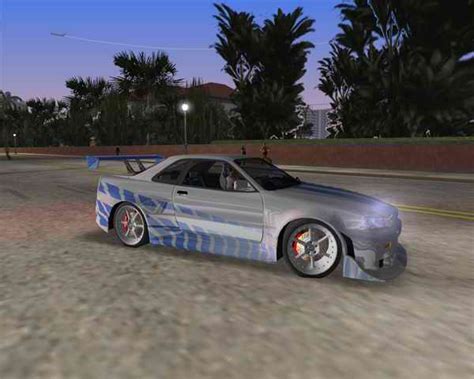 Nissan Skyline R34 2f2f V02b скачать для Gta Vice City — Ua