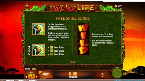 The Wild Life Slot Igt Review 2024 And Demo Game