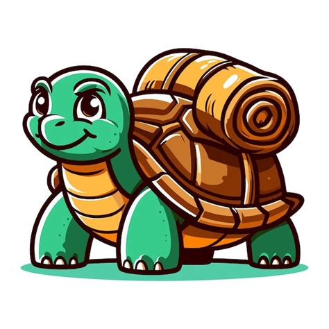 Dibujos Animados Ilustraci N Vectorial De La Tortuga Tortuga Vector