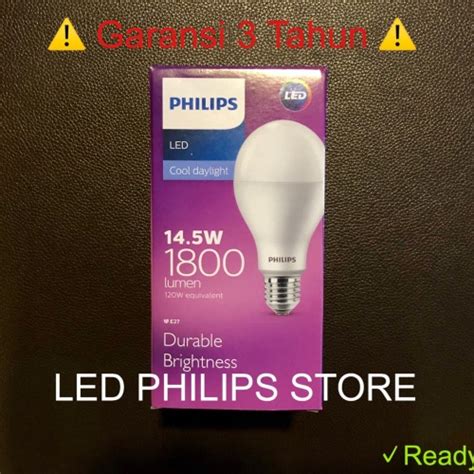 Jual Lampu Bohlam Led Philips Watt Putih Cool Day Light W W