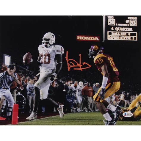 Vince Young Signed Texas Longhorns 11x14 Photo (Beckett COA) | Pristine ...