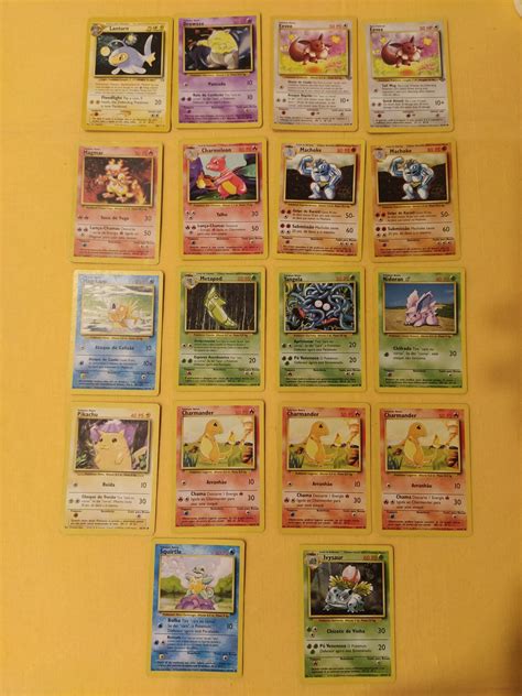 18 cartas Pokémon antigas Marvila OLX Portugal