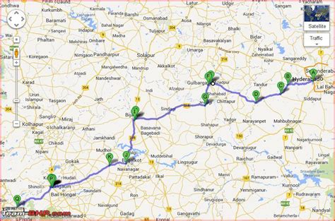 Road Map From Hyderabad To Goa Draw A Topographic Map