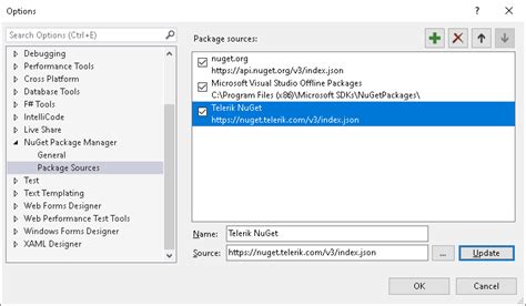 First Steps With NuGet Installation Telerik UI For WinUI