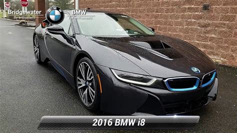 2016 Bmw I8 Sophisto Gray For Sale Bmw Of Bridgewater Nj Exotic Hybrid Supercar Youtube