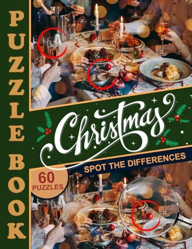 Christmas Spot The Difference Puzzles Books Christmas Spot The