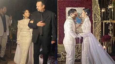 Tan R Pido Difunden Fotos De La Boda Secreta De Nodal Y Ngela