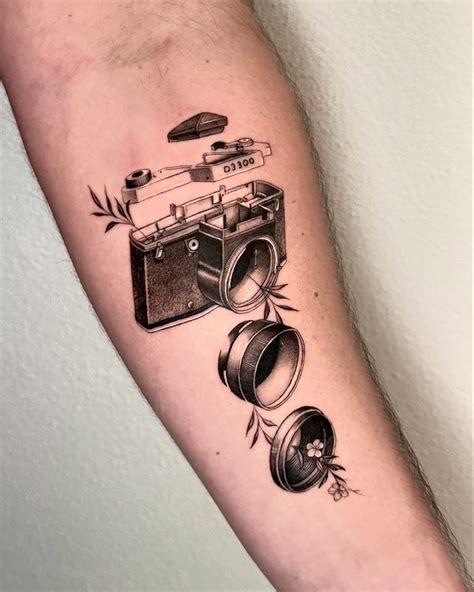 37 Cool Camera Tattoos That Capture Your Love For Photography Sacred