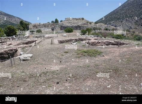 Mycenae Archaeological Site Stock Photo - Alamy