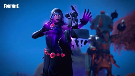 bekommst du teen titans raven skin  fortnite earlygame