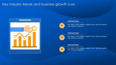 Key Industry Trends And Business Growth Icon