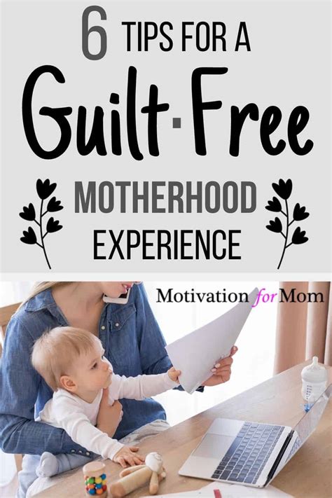 6 Ways To Overcome The Mom Guilt Once And For All Motivation For Mom