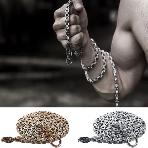 Cm Outdoor Stainless Steel Dragon Hand Bracelet Tactical Whip