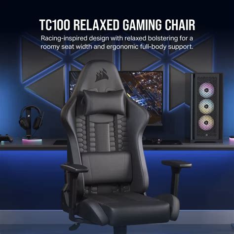 Corsair Launches TC100 RELAXED Gaming Chair