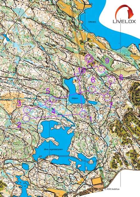 Orienteering Maps on Twitter KOK Cola cup løp 5 December 1st 2022