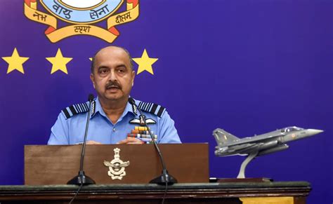 Chief Of Air Staff Air Chief Marshal Vr Chaudhari Addresses Press