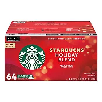 Starbucks Holiday Blend K-Cups, 64 ct. | BJ's Wholesale Club